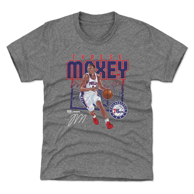 Tyrese Maxey Kids T-Shirt | 500 LEVEL