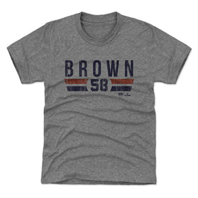 Hunter Brown Kids T-Shirt | 500 LEVEL