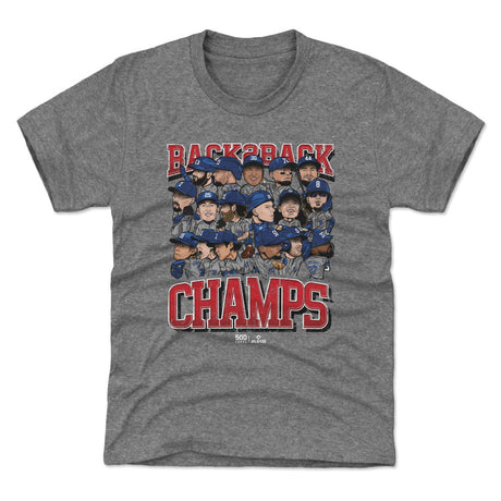 Los Angeles D Baseball Kids T-Shirt | 500 LEVEL