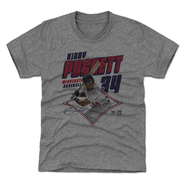 Kirby Puckett Kids T-Shirt | 500 LEVEL