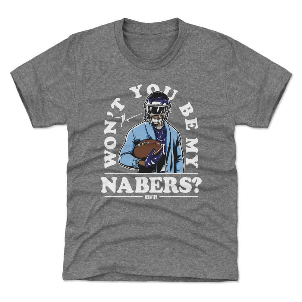 Malik Nabers Kids T-Shirt | 500 LEVEL
