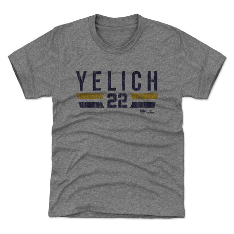 Christian Yelich Kids T-Shirt | 500 LEVEL
