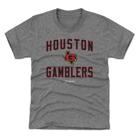 Houston Gamblers Kids T-Shirt | 500 LEVEL