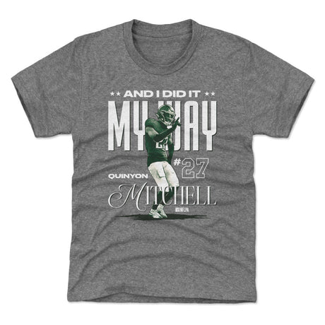 Quinyon Mitchell Kids T-Shirt | 500 LEVEL