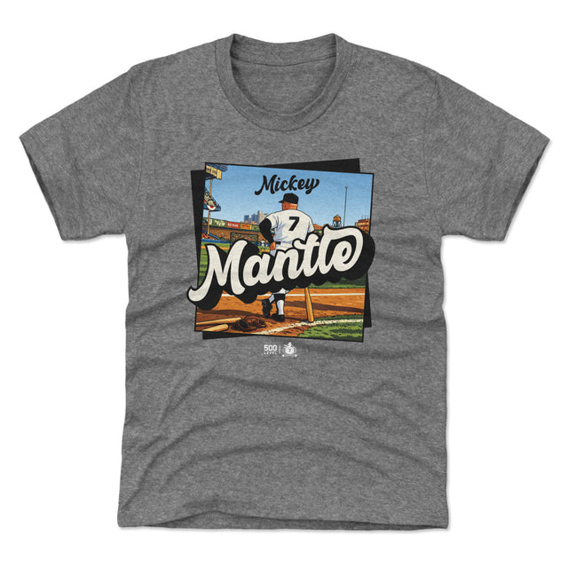 Mickey Mantle Kids T-Shirt | 500 LEVEL