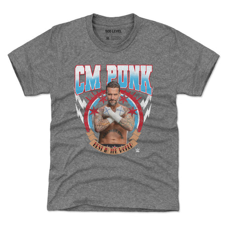 CM Punk Kids T-Shirt | 500 LEVEL