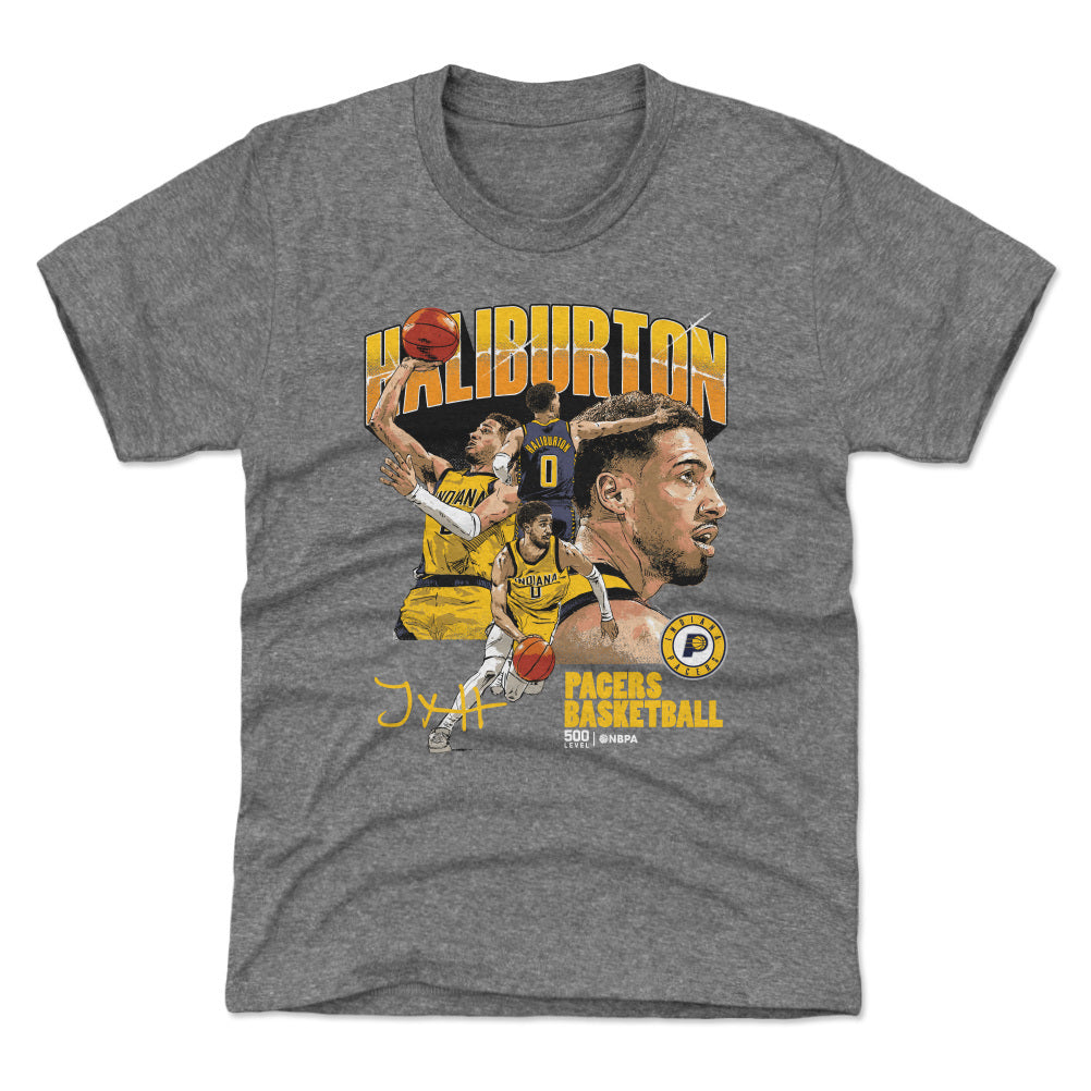 Tyrese Haliburton Kids T-Shirt | 500 LEVEL