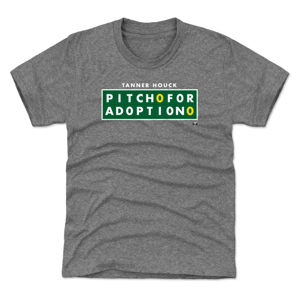 Pitch For Adoption Kids T-Shirt | 500 LEVEL