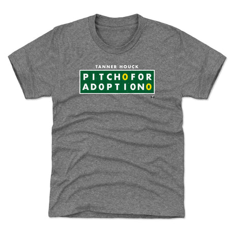 Pitch For Adoption Kids T-Shirt | 500 LEVEL