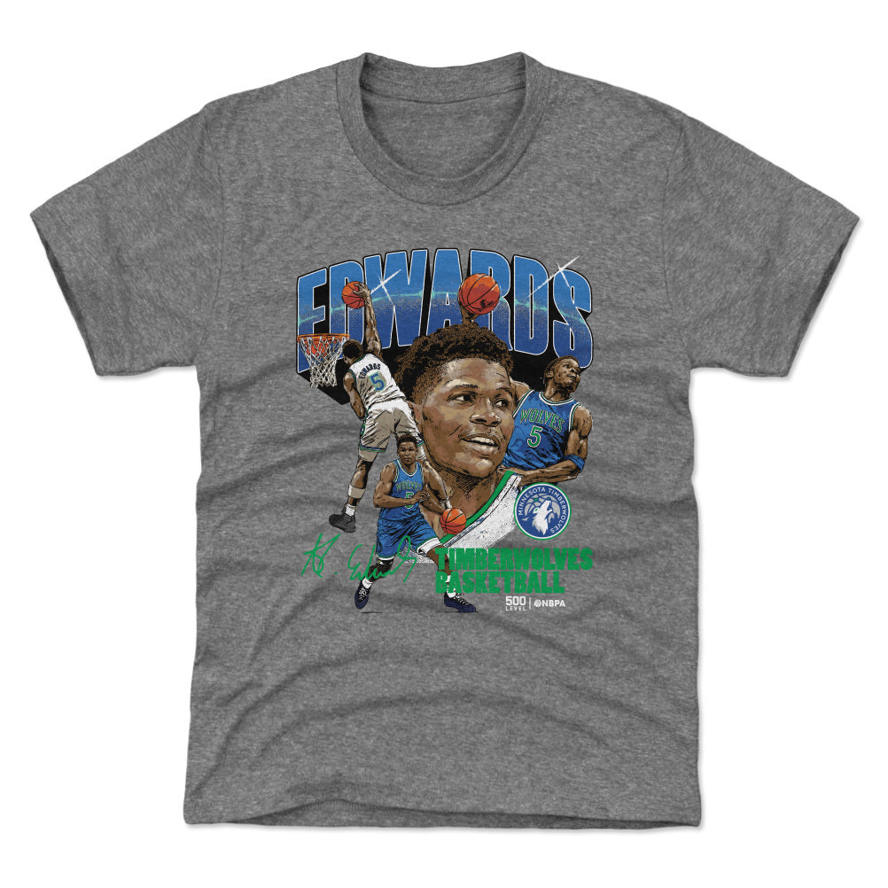 Anthony Edwards Kids T-Shirt | 500 LEVEL