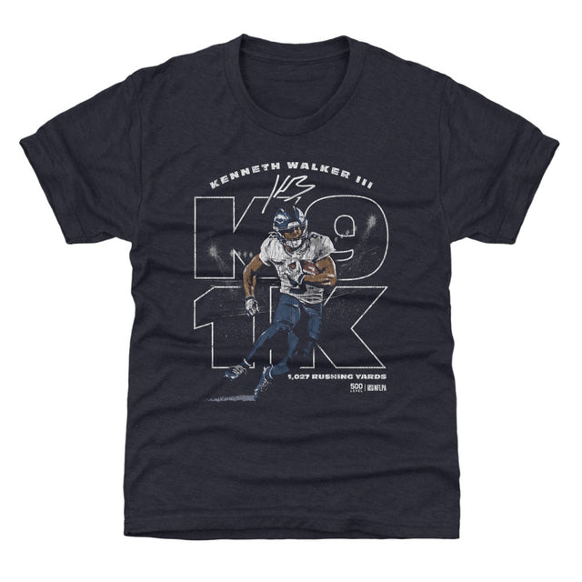 Kenneth Walker III Kids T-Shirt | 500 LEVEL