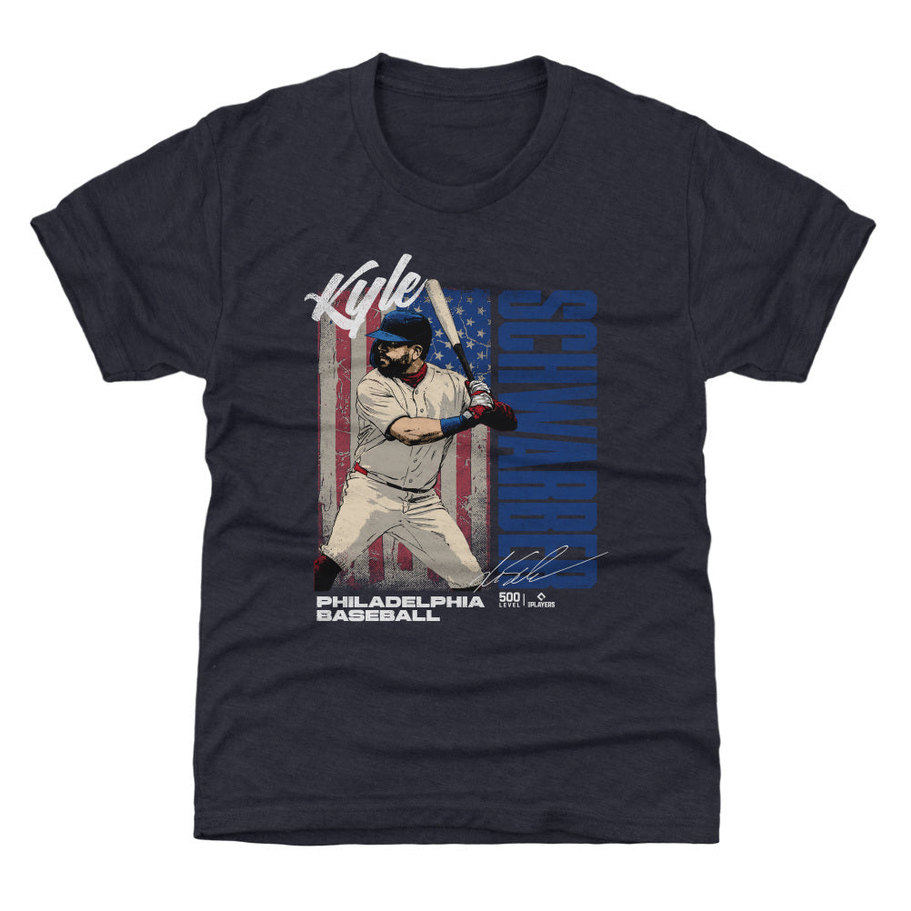 Kyle Schwarber Kids T-Shirt | 500 LEVEL