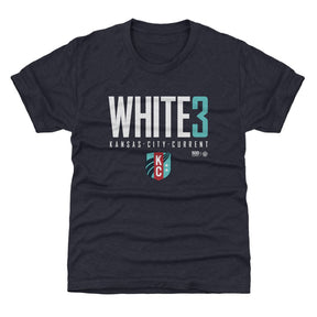 Amelia White Kids T-Shirt | 500 LEVEL