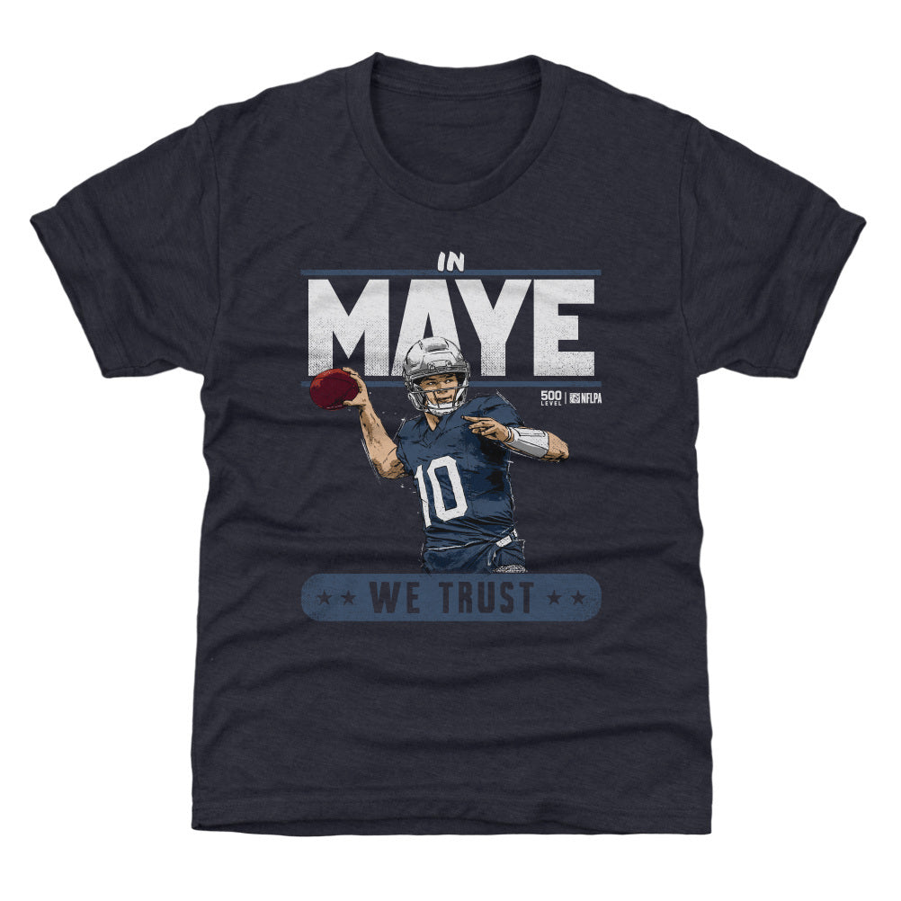 Drake Maye Kids T-Shirt | 500 LEVEL