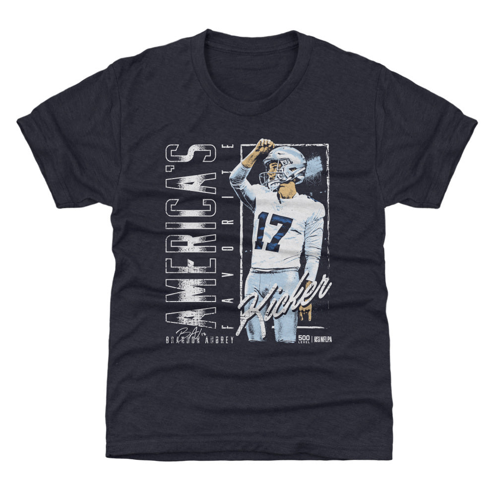 Brandon Aubrey Kids T-Shirt | 500 LEVEL