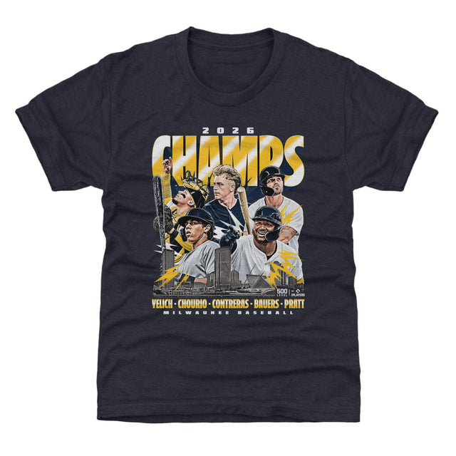 Milwaukee Baseball Kids T-Shirt | 500 LEVEL