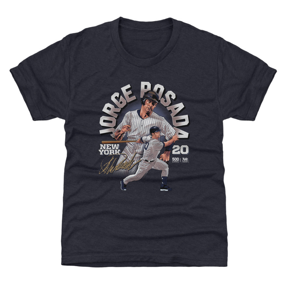 Jorge Posada Kids T-Shirt | 500 LEVEL