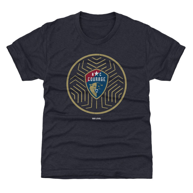 North Carolina Courage Kids T-Shirt | 500 LEVEL