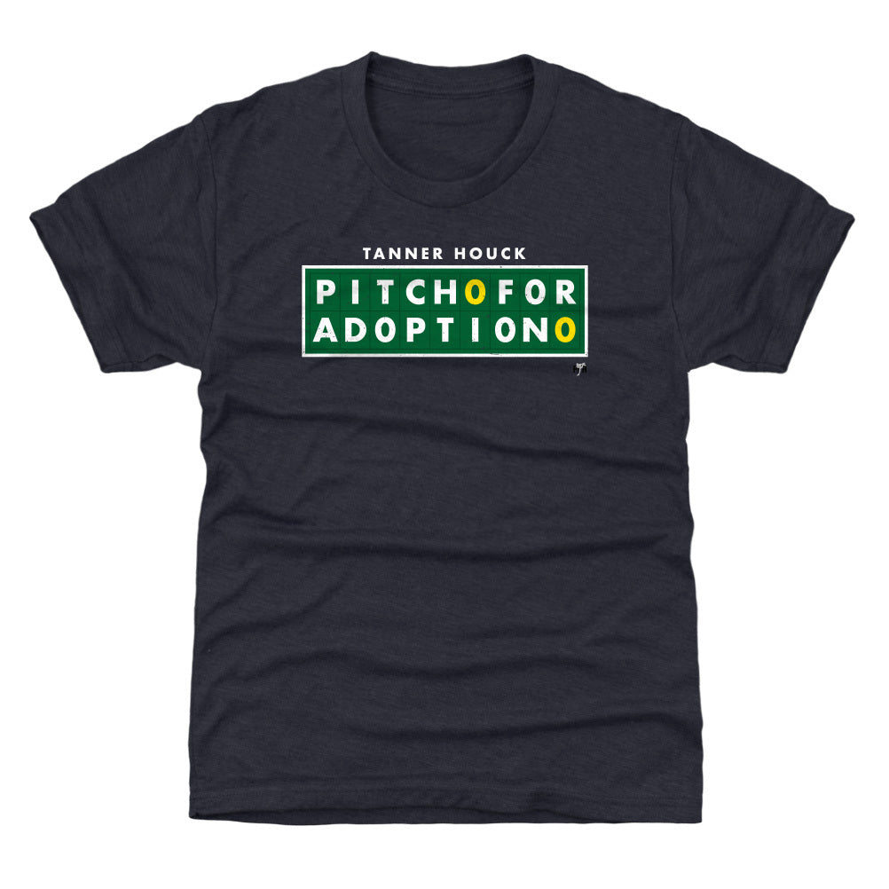 Pitch For Adoption Kids T-Shirt | 500 LEVEL