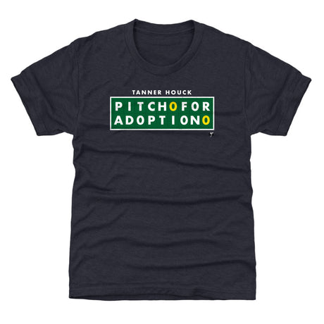 Pitch For Adoption Kids T-Shirt | 500 LEVEL