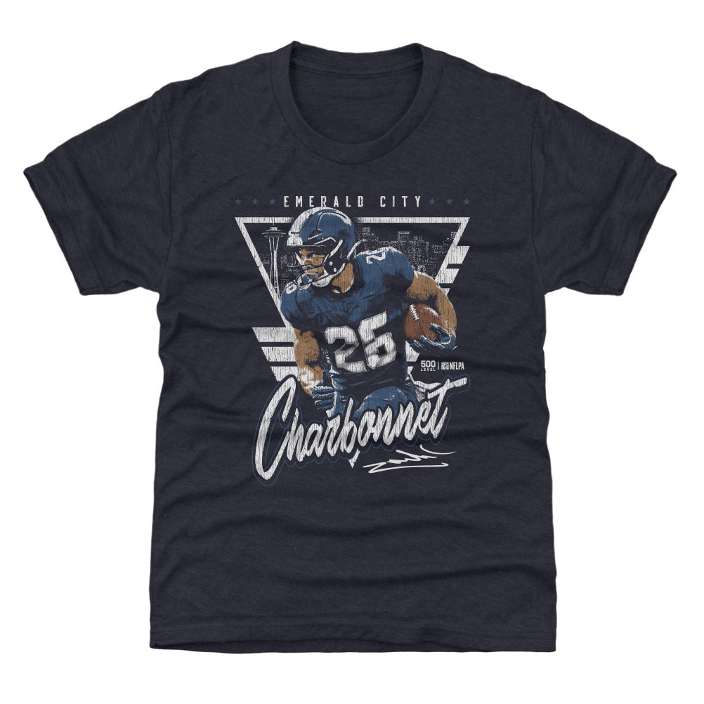 Zach Charbonnet Kids T-Shirt | 500 LEVEL