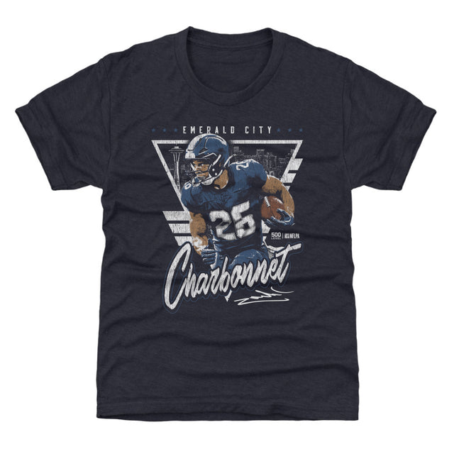 Zach Charbonnet Kids T-Shirt | 500 LEVEL