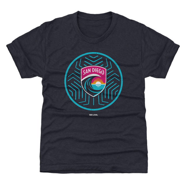 San Diego Wave FC Kids T-Shirt | 500 LEVEL