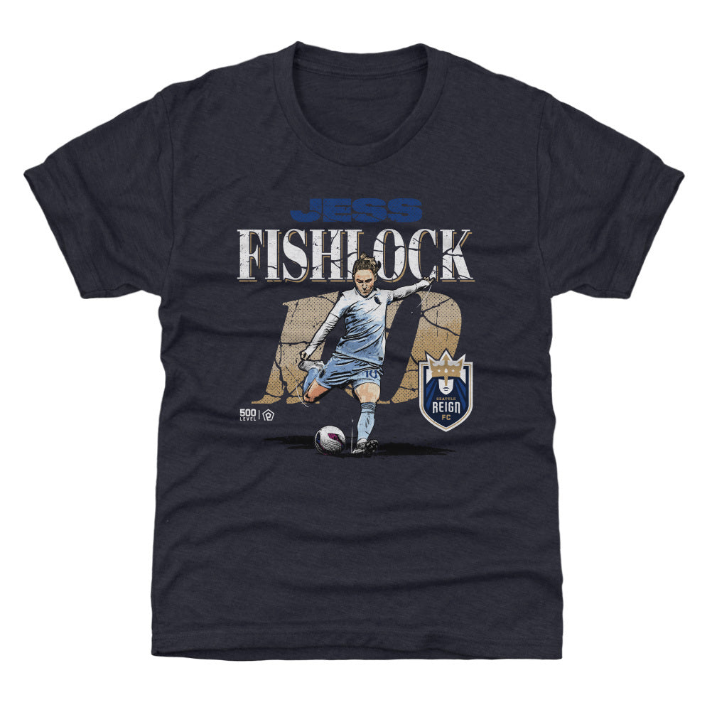 Jess Fishlock Youth Shirt Seattle NWSL NWSLPA Kids T-Shirt