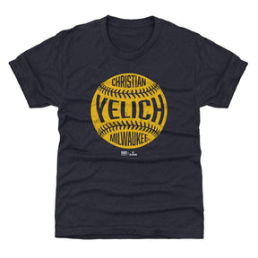 Christian Yelich Kids T-Shirt | 500 LEVEL