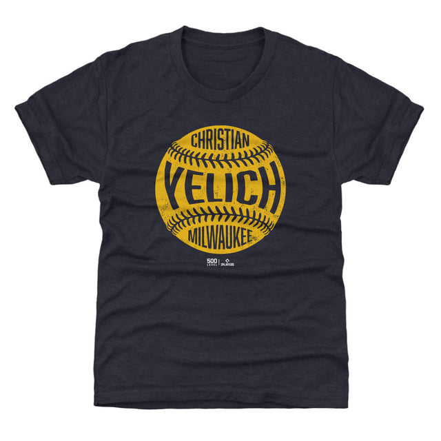 Christian Yelich Kids T-Shirt | 500 LEVEL