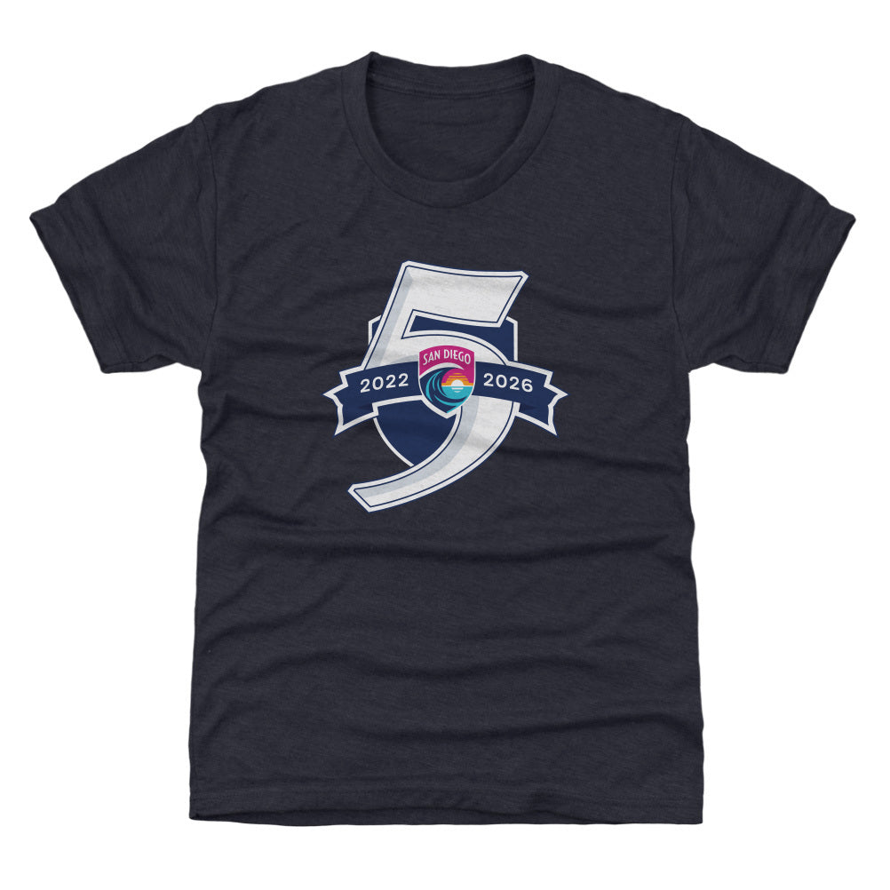 San Diego Wave FC Kids T-Shirt | 500 LEVEL