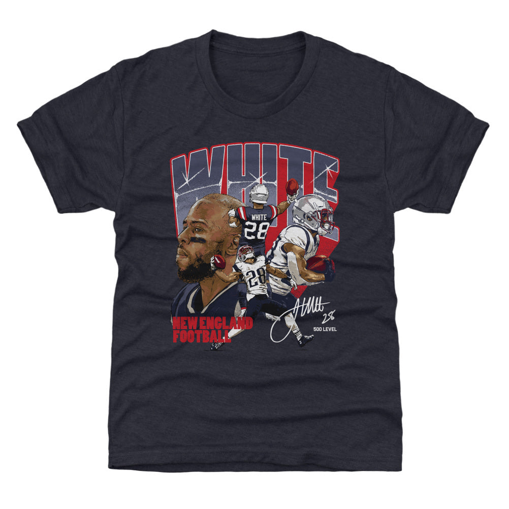 James White Kids T-Shirt | 500 LEVEL