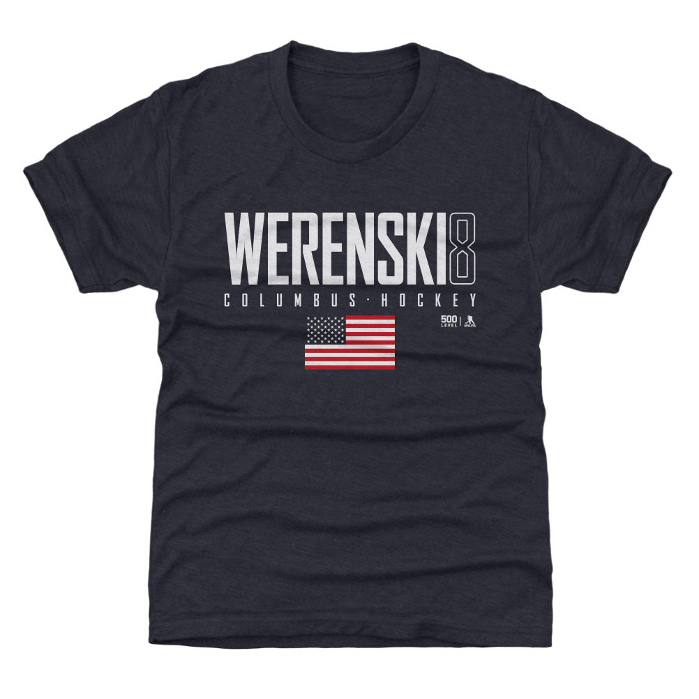 Zach Werenski Kids T-Shirt | 500 LEVEL