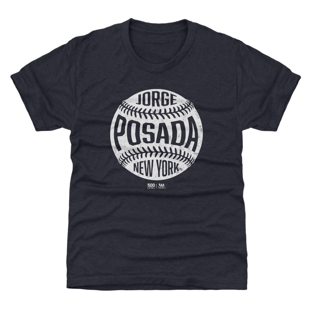 Jorge Posada Kids T-Shirt | 500 LEVEL