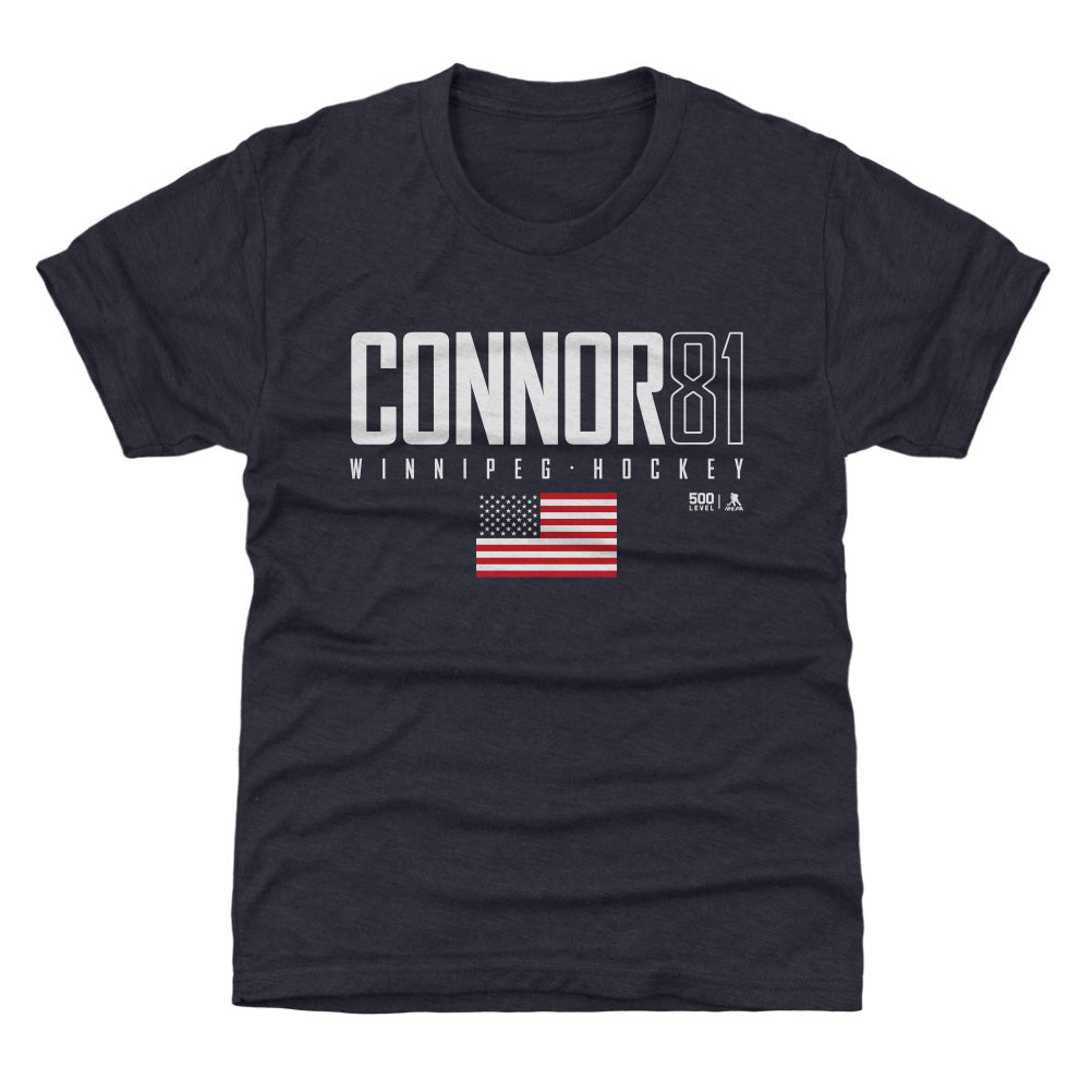 Kyle Connor Kids T-Shirt | 500 LEVEL