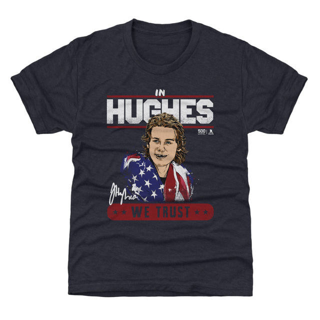 Jack Hughes Kids T-Shirt | 500 LEVEL