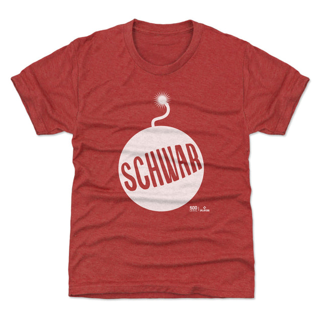 Kyle Schwarber Kids T-Shirt | 500 LEVEL