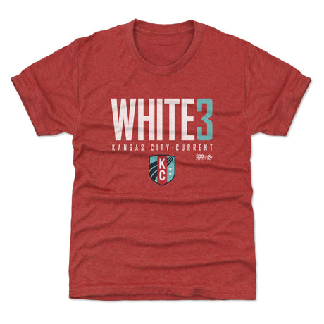 Amelia White Kids T-Shirt | 500 LEVEL