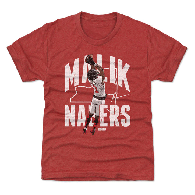 Malik Nabers Kids T-Shirt | 500 LEVEL