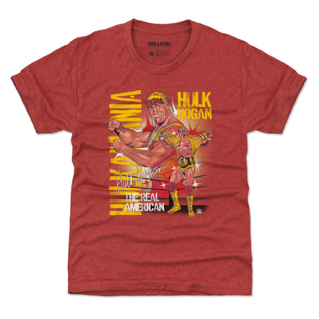 Hulk Hogan Kids T-Shirt | 500 LEVEL