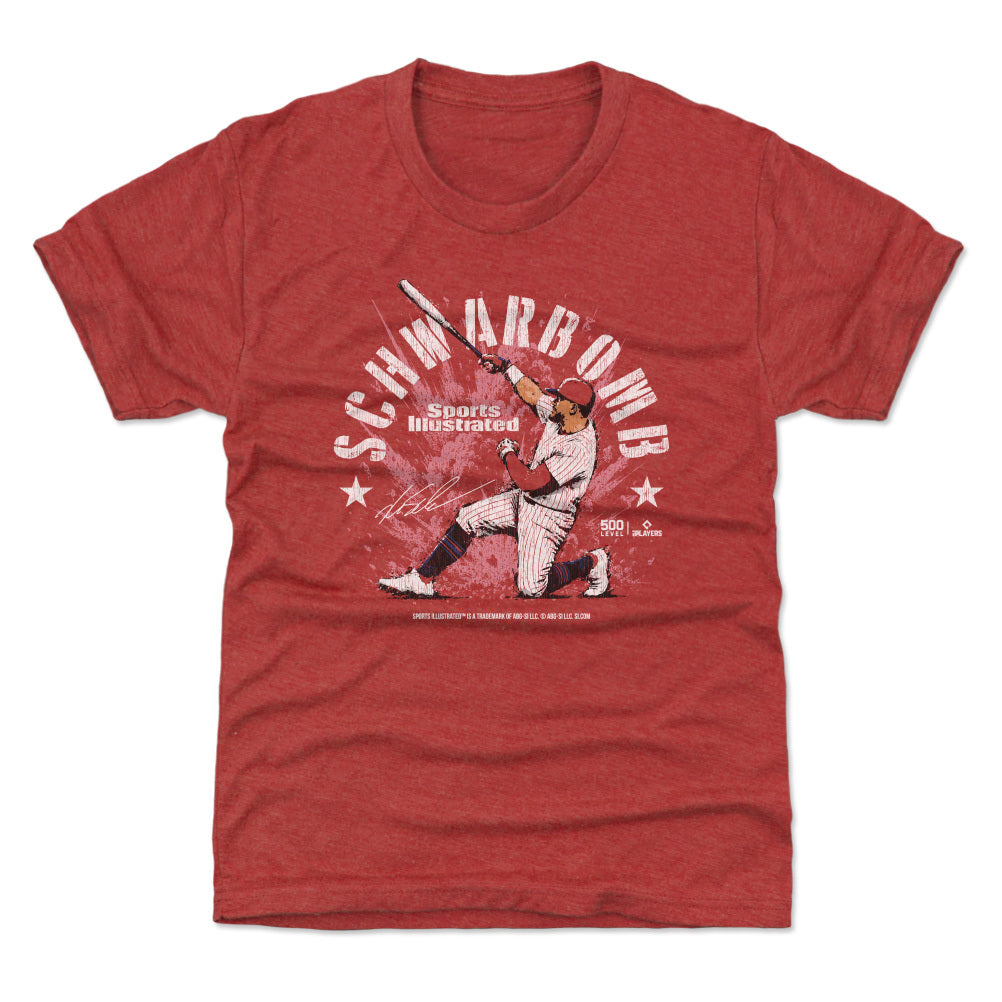 Kyle Schwarber Kids T-Shirt | 500 LEVEL