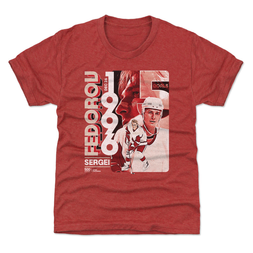 Sergei Fedorov Kids T-Shirt | 500 LEVEL