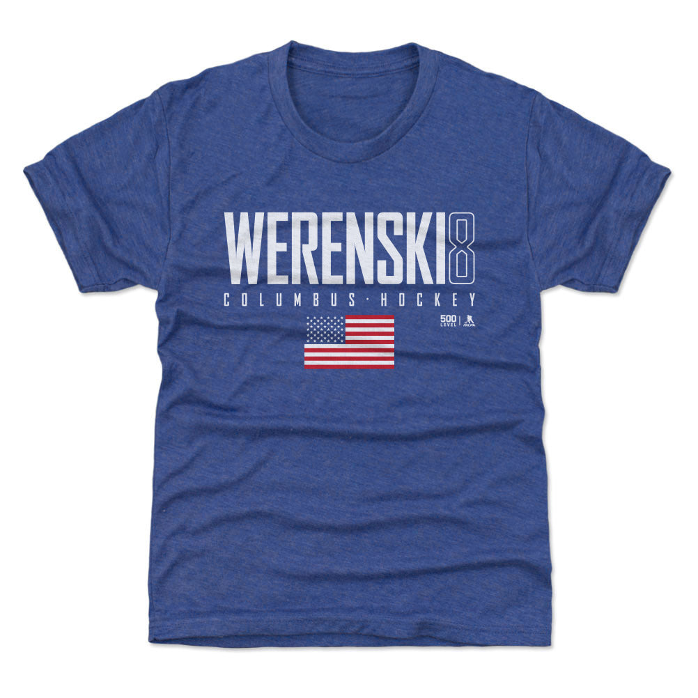 Zach Werenski Kids T-Shirt | 500 LEVEL