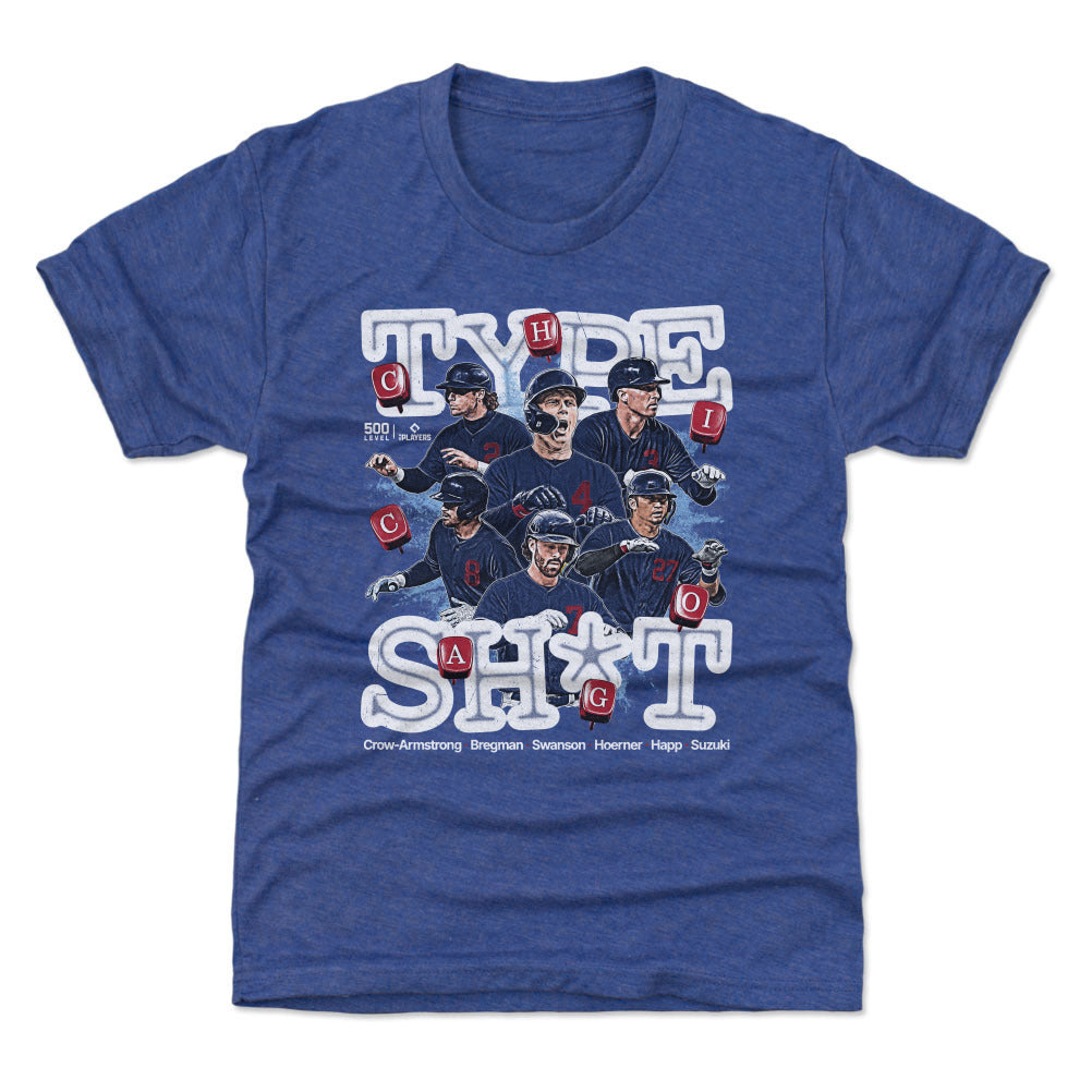 Chicago C Baseball Kids T-Shirt | 500 LEVEL