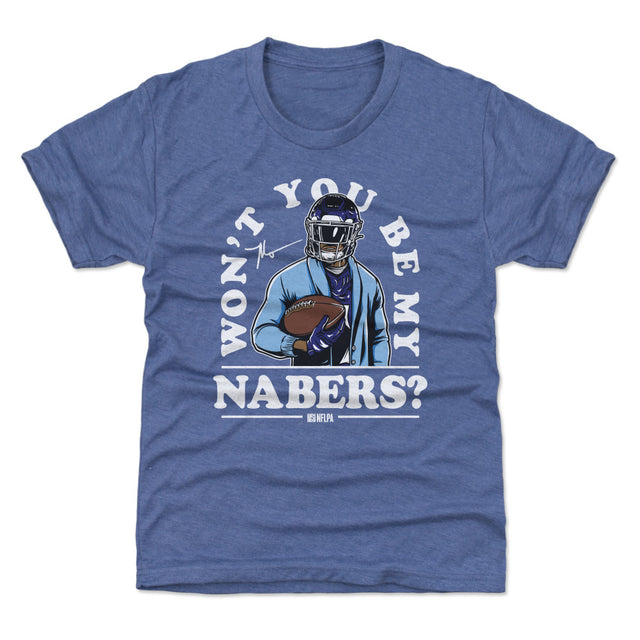 Malik Nabers Kids T-Shirt | 500 LEVEL