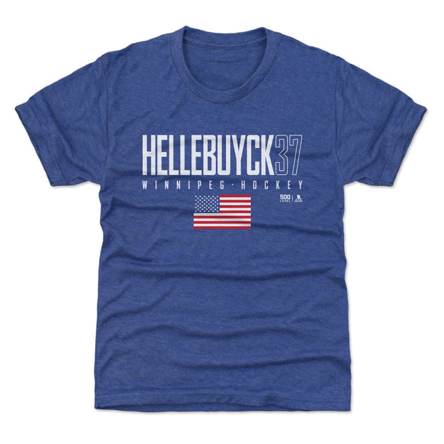 Connor Hellebuyck Kids T-Shirt | 500 LEVEL