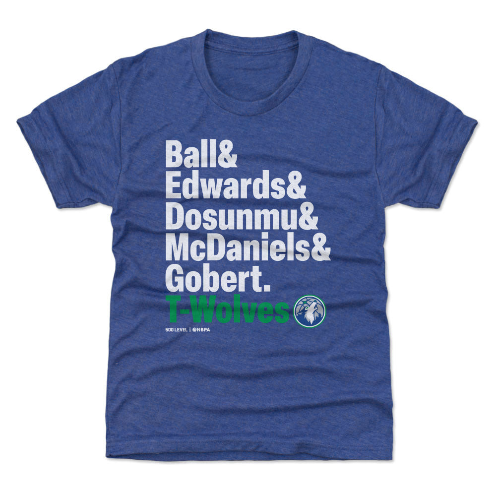Minnesota Timberwolves Kids T-Shirt | 500 LEVEL