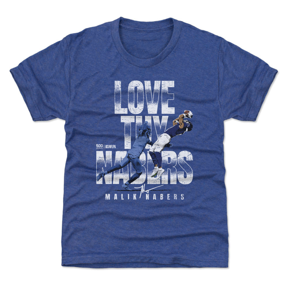 Malik Nabers Kids T-Shirt | 500 LEVEL