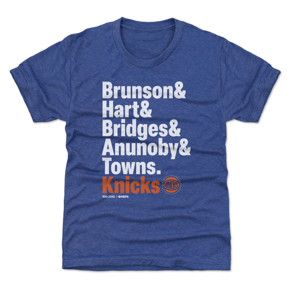 New York Knicks Kids T-Shirt | 500 LEVEL