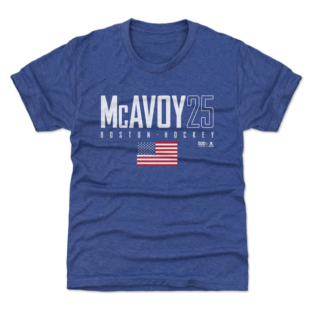 Charlie McAvoy Kids T-Shirt | 500 LEVEL